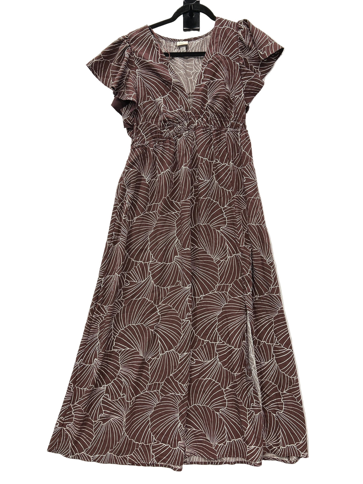 Dress Casual Maxi By A New Day In Brown, Size:M