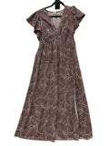 Dress Casual Maxi By A New Day In Brown, Size:M