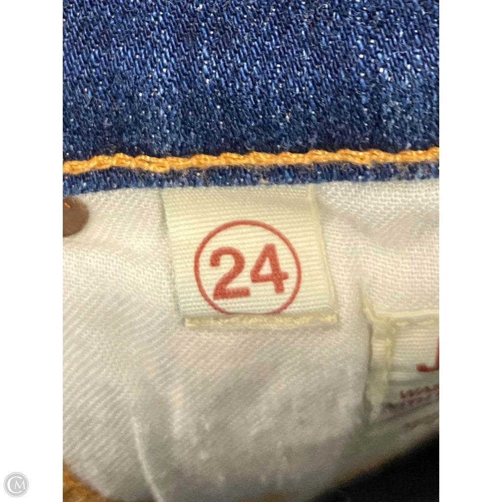 Jeans Boot Cut By J Brand In Blue Denim, Size: 0