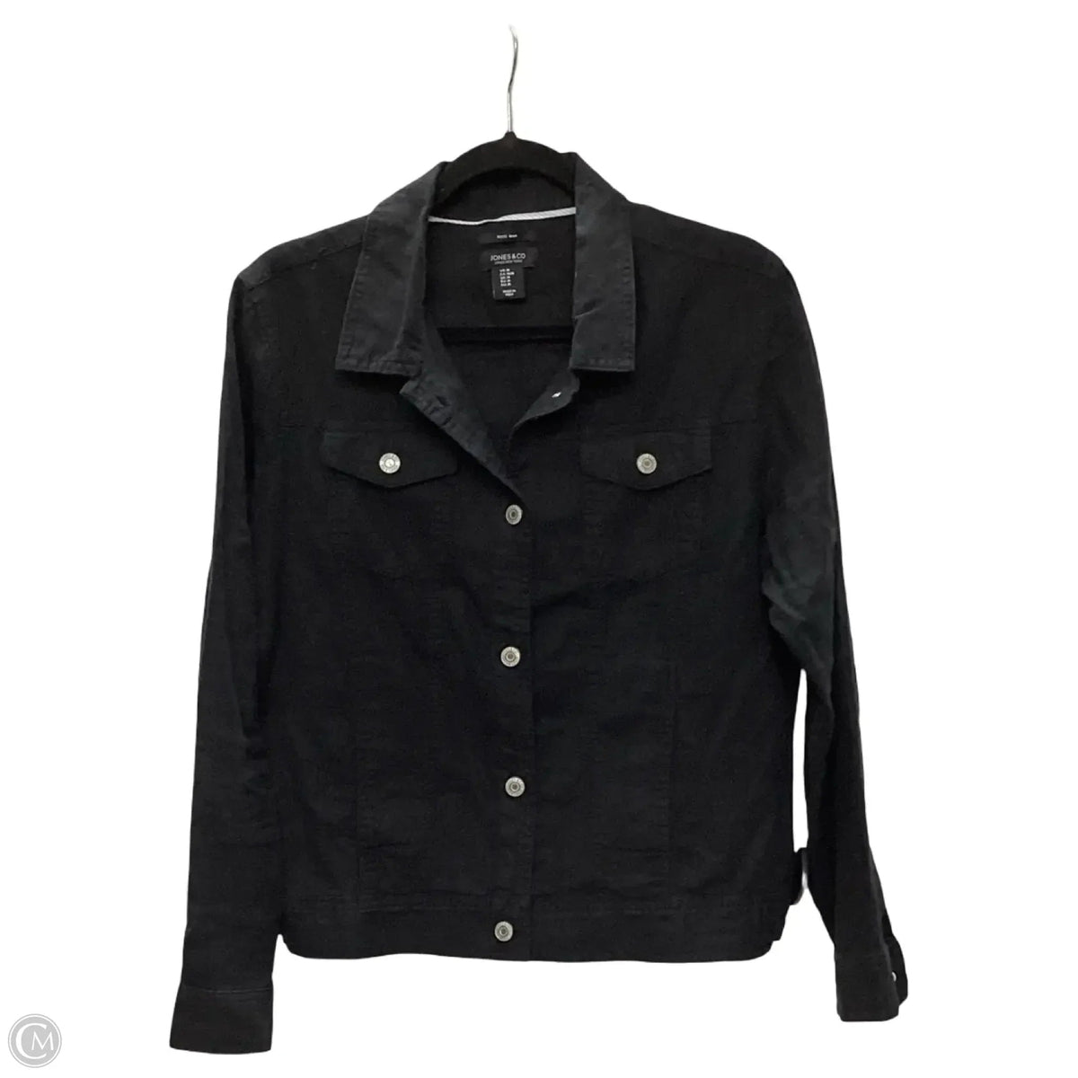 Jacket Other By Jones And Co In Black, Size: M