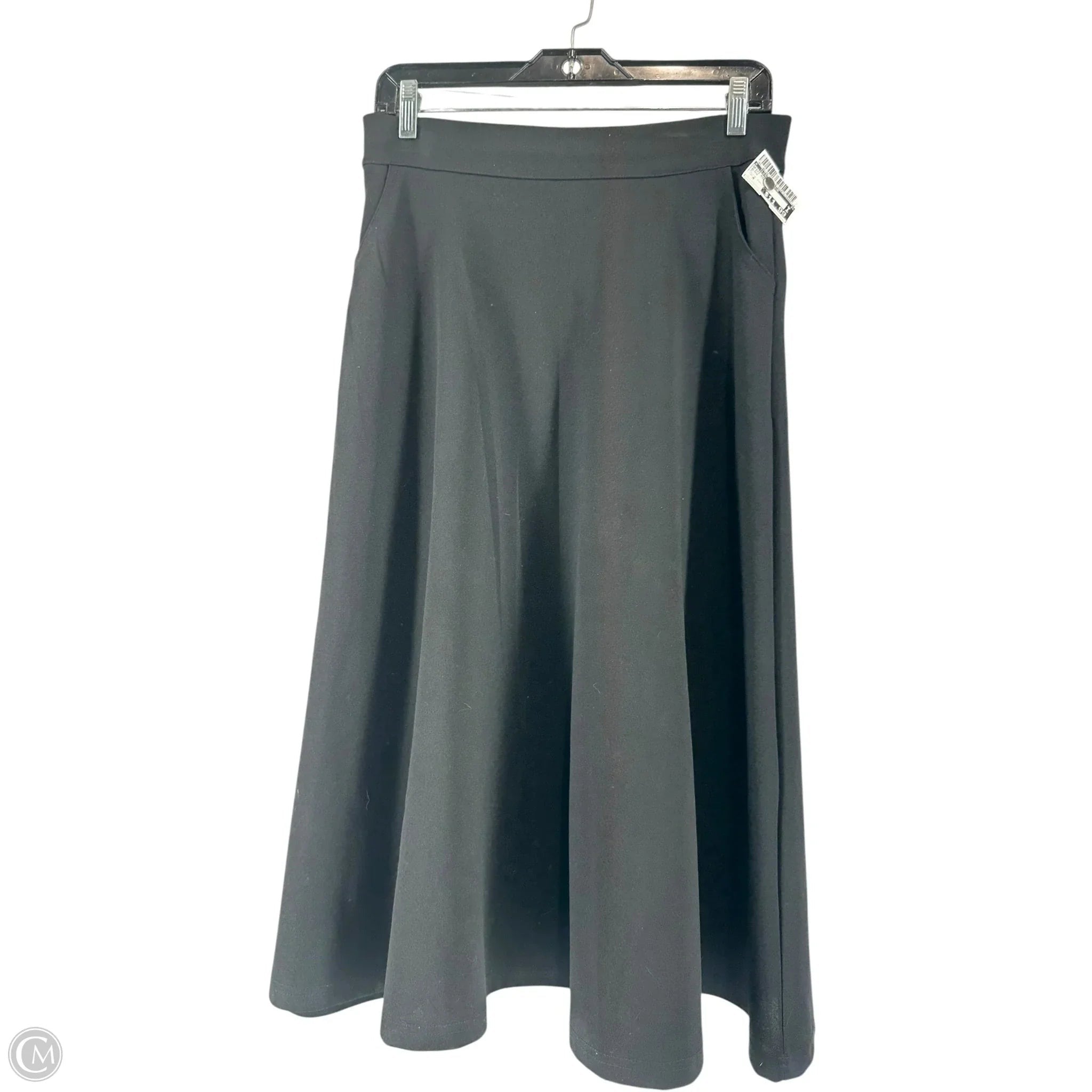 Skirt Midi By Clothes Mentor In Black, Size: M