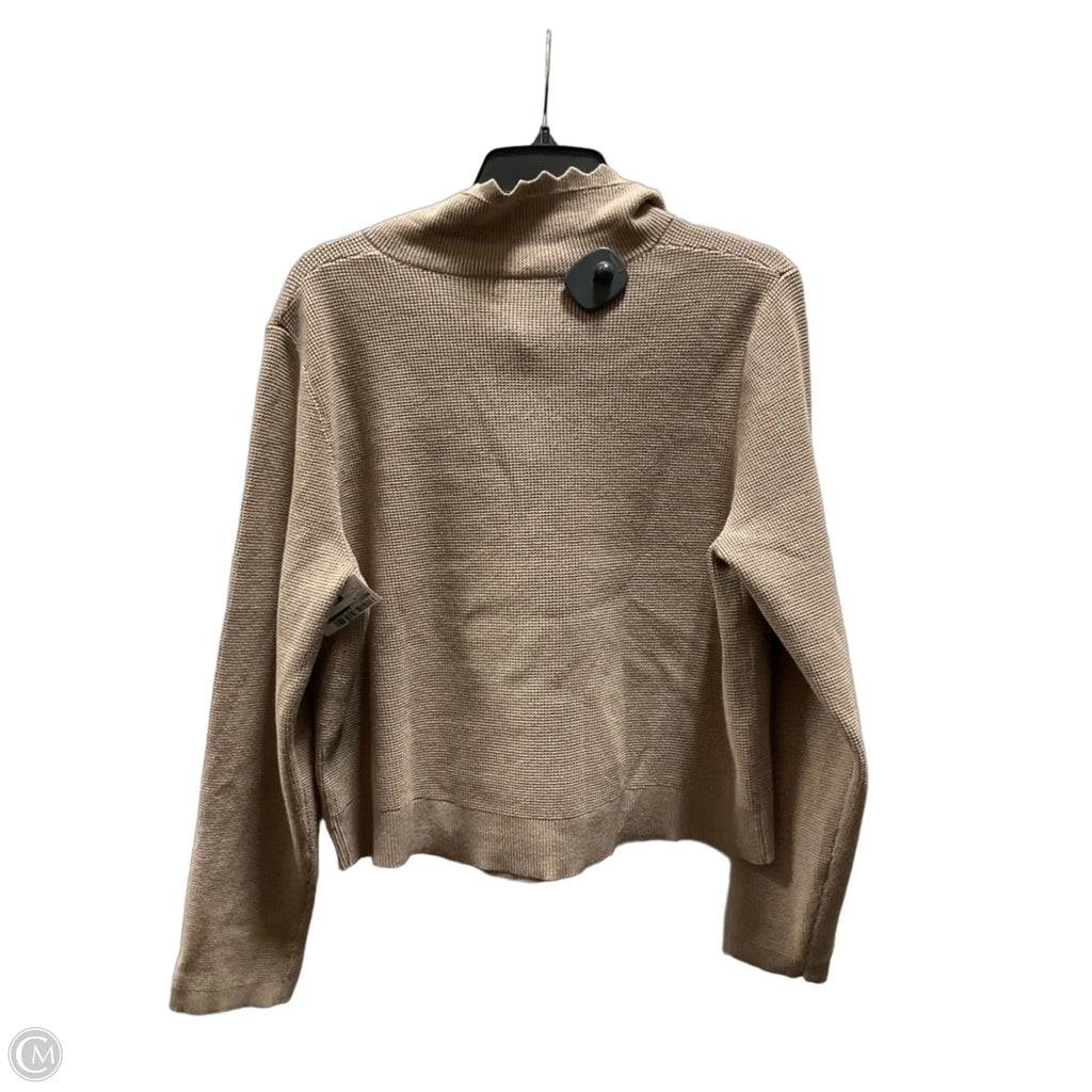 Cardigan By Tahari In Brown, Size: L