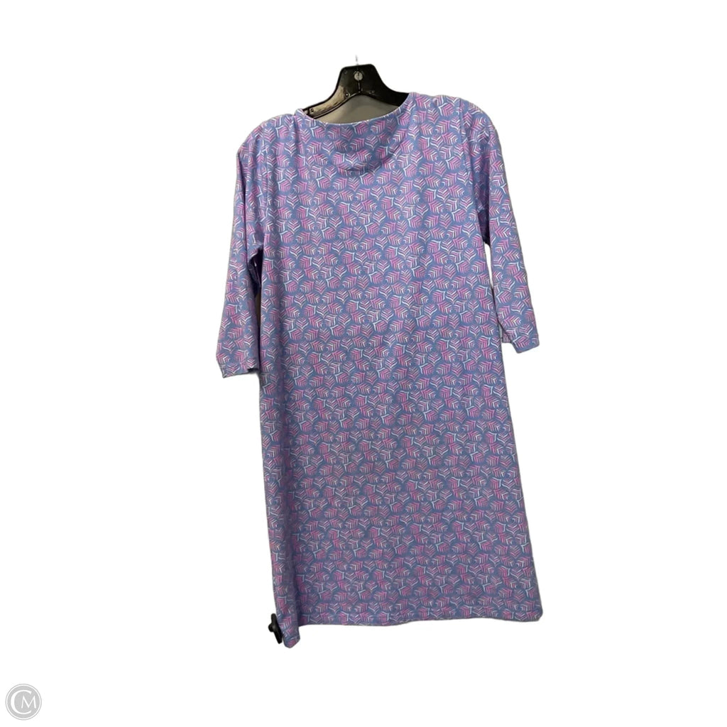 Dress Casual Midi By Vineyard Vines In Purple, Size: Xl