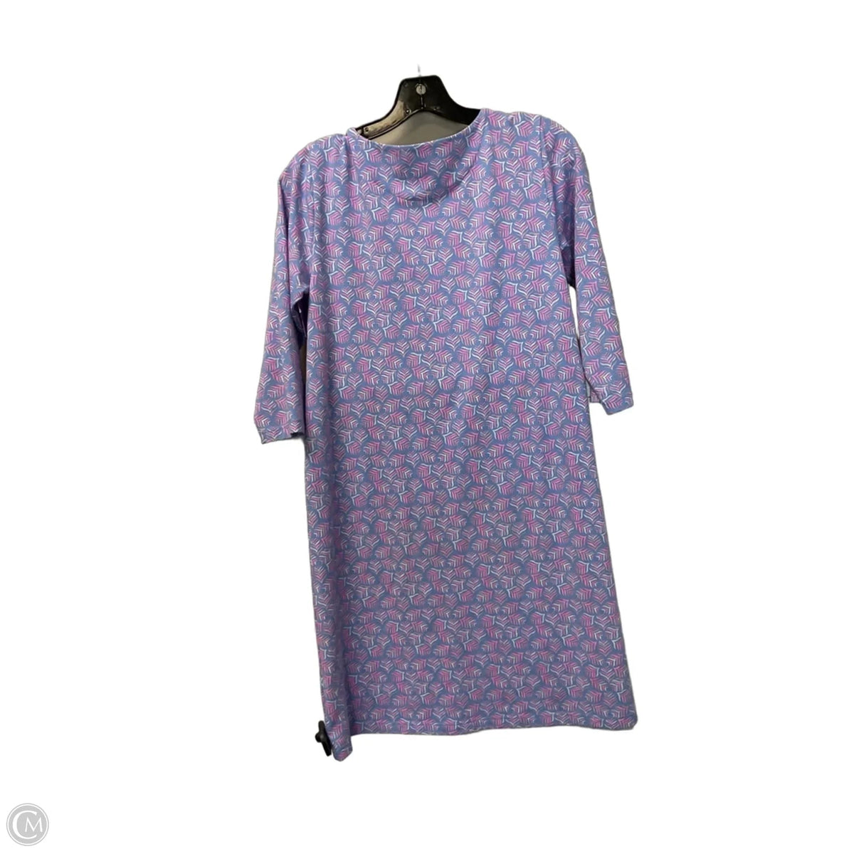 Dress Casual Midi By Vineyard Vines In Purple, Size: Xl