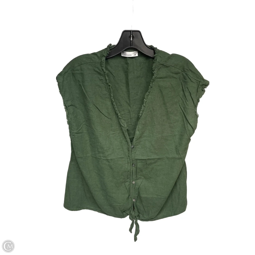 Top Short Sleeve By 89th And Madison In Green, Size: M