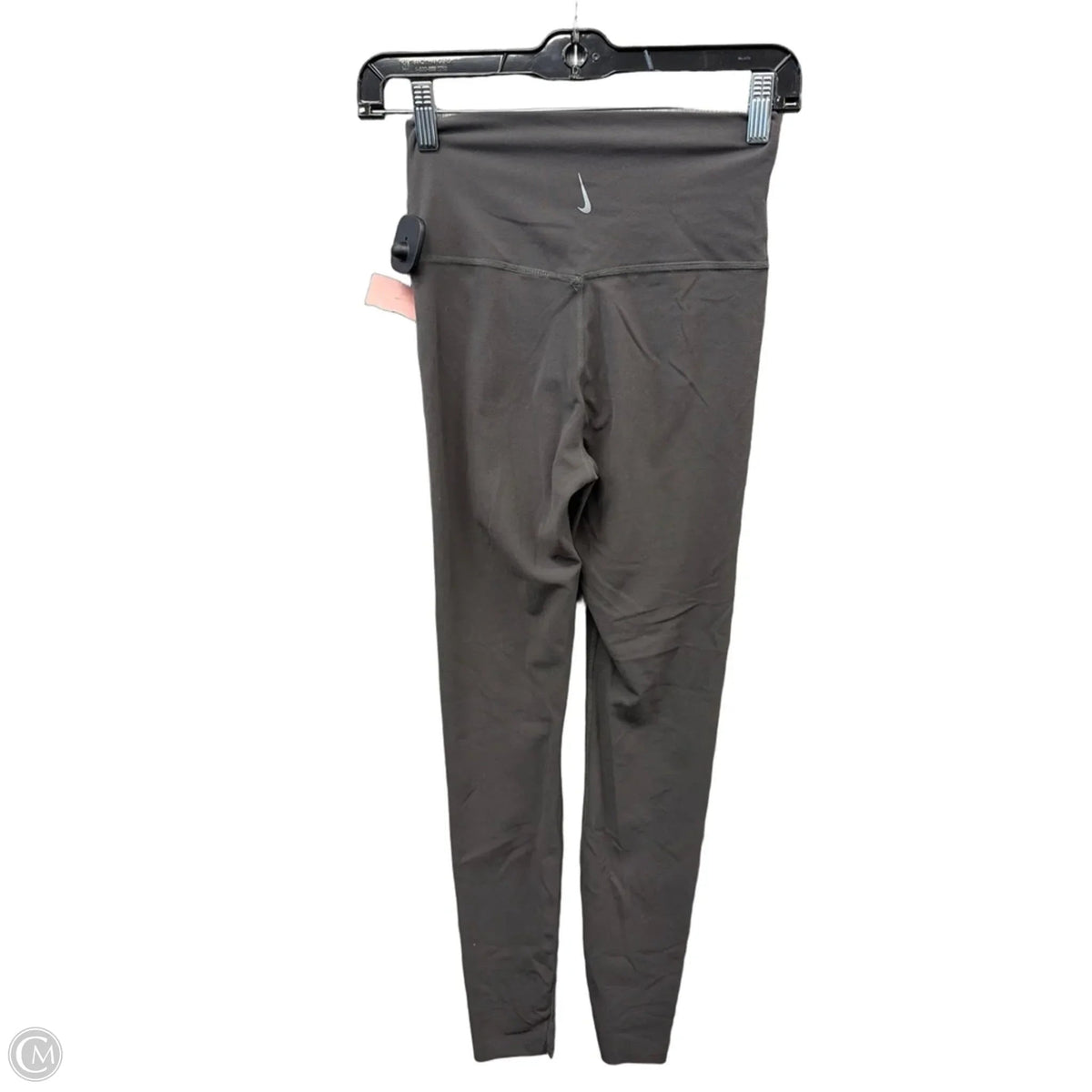 Athletic Leggings By Nike In Grey, Size: Sp