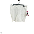 Shorts By Women With Control In White, Size: L