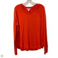 Athletic Sweatshirt Crewneck By Athleta In Orange, Size: M
