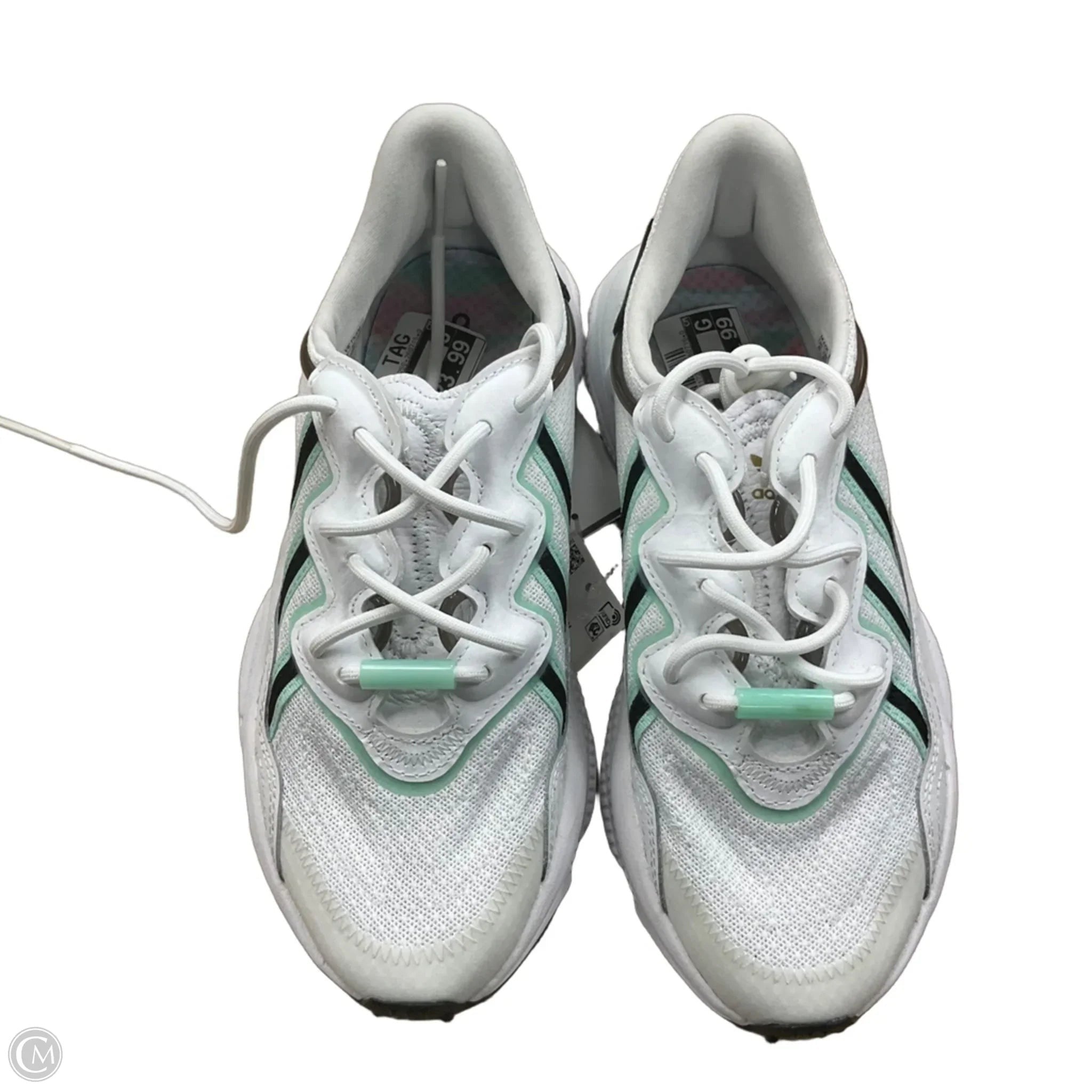 Shoes Athletic By Adidas In White, Size: 6