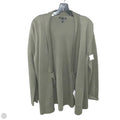 Sweater Cardigan By Eileen Fisher In Green, Size: S