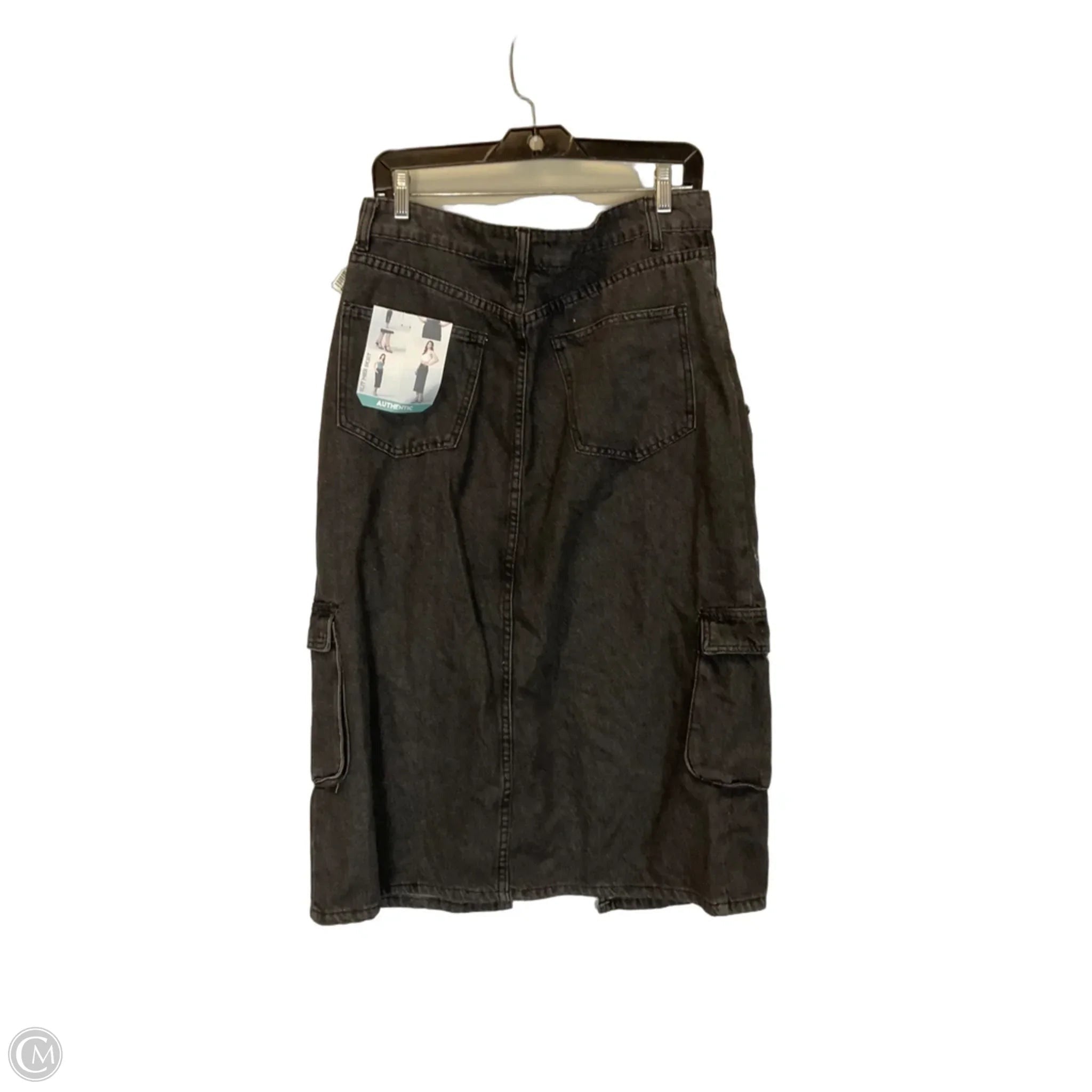 Skirt Maxi By Clothes Mentor In Grey, Size: Xl
