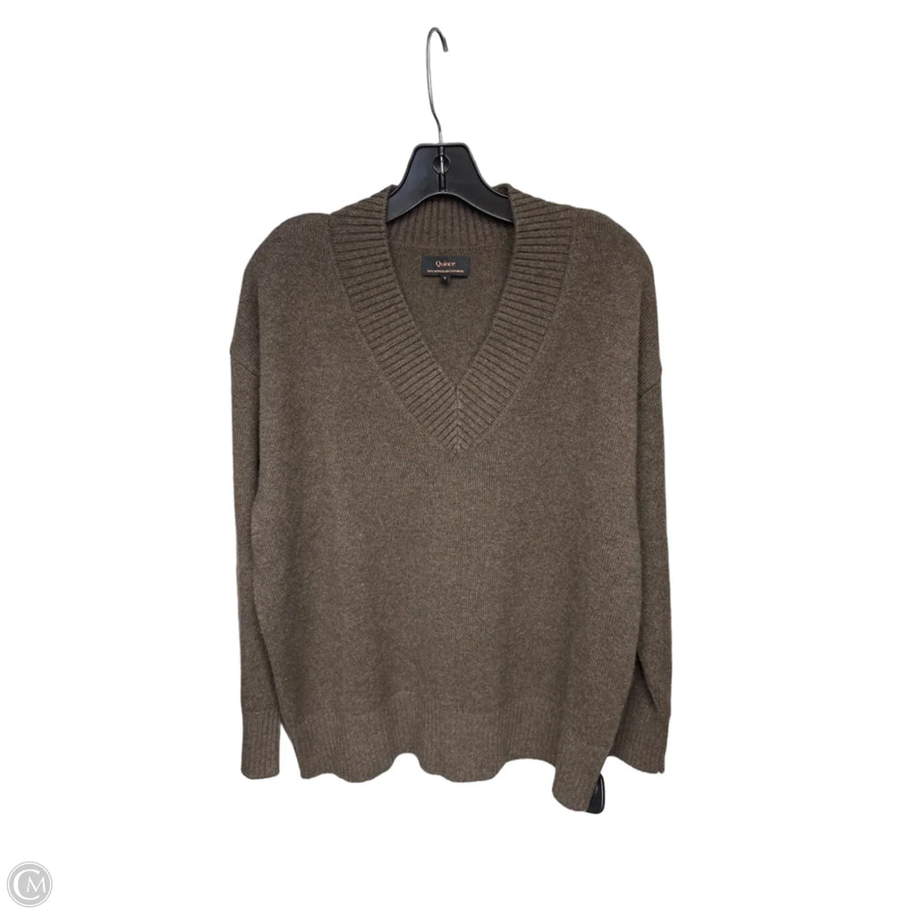 Sweater By Quince In Brown, Size: S