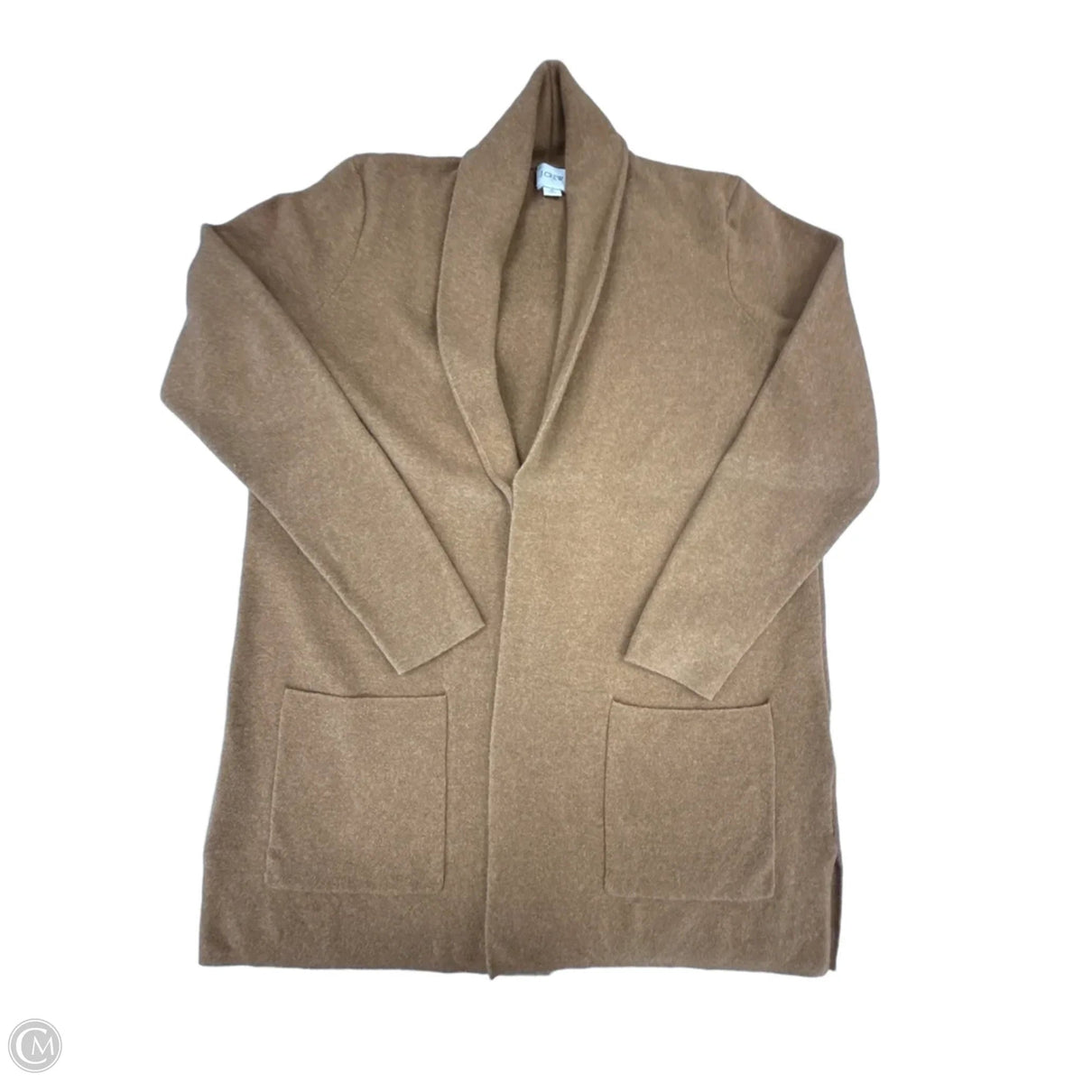 Sweater Cardigan By J. Crew In Tan, Size: S