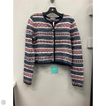 Cardigan By J. Crew In Blue & Red, Size: S