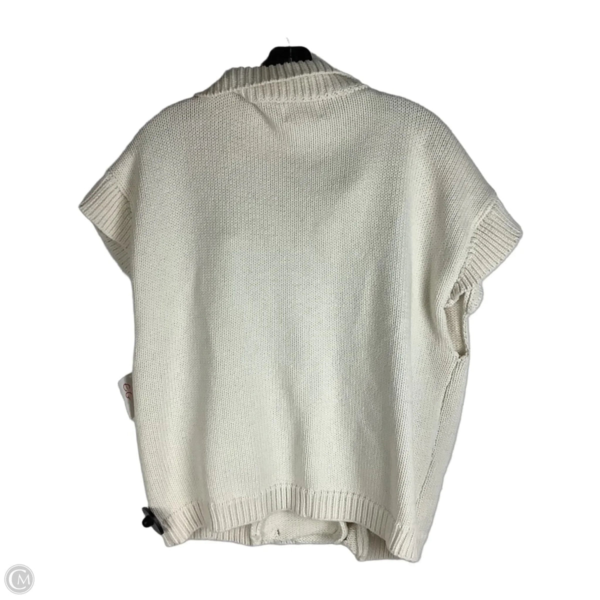 Sweater Cardigan By Bohme In Cream, Size: L