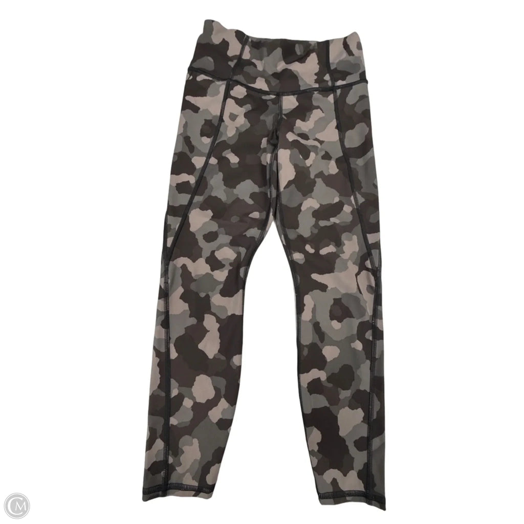 Athletic Leggings By Athleta In Camouflage Print, Size: Xsp