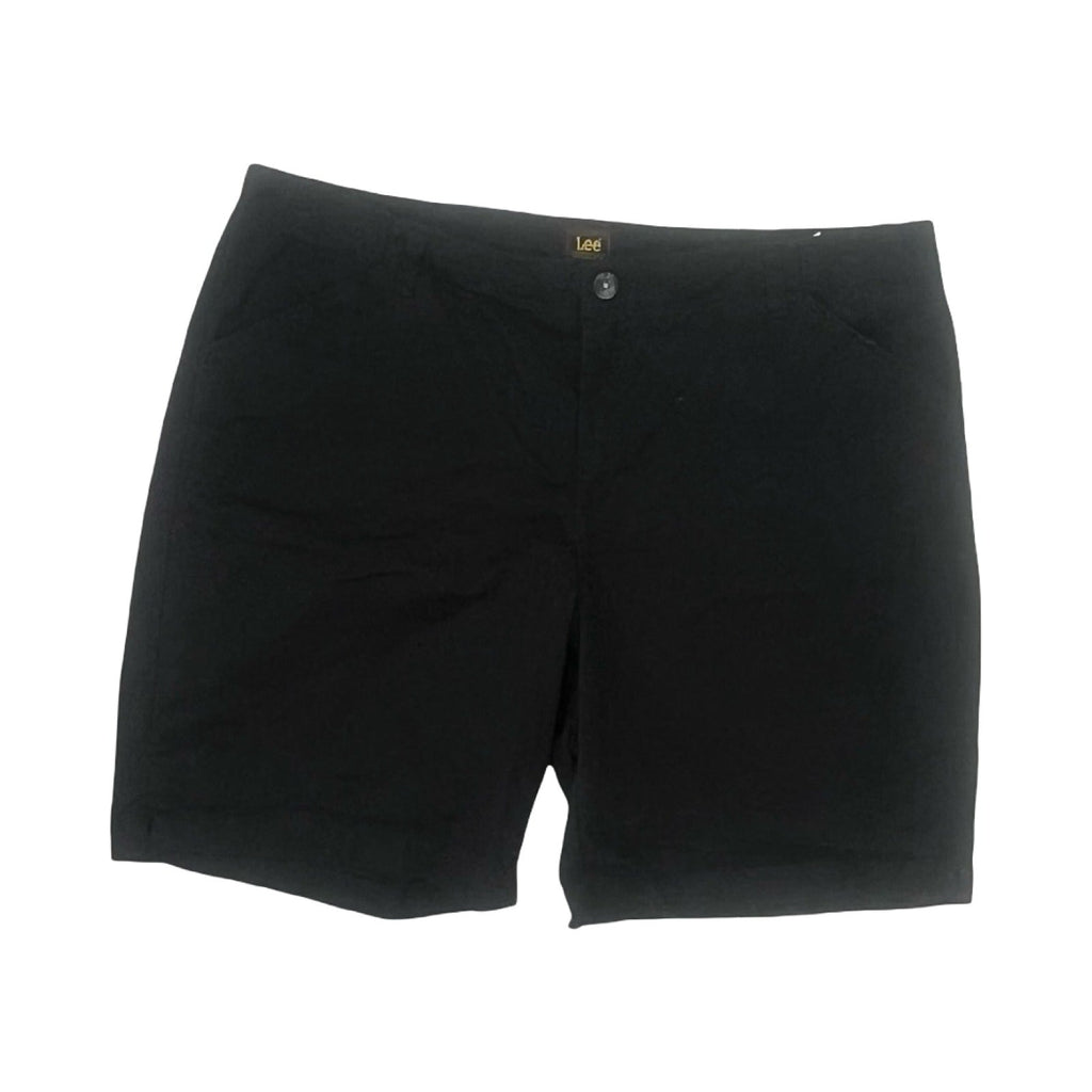 Shortalls By Lee In Black, Size:20