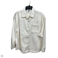 Jacket Shirt By Old Navy In Cream, Size: M