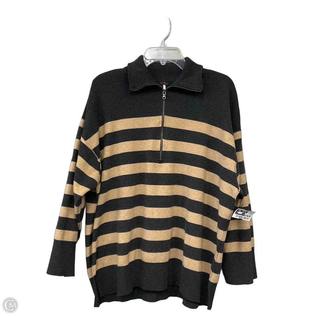 Sweatshirt Collar By Free People In Brown, Size: Xs