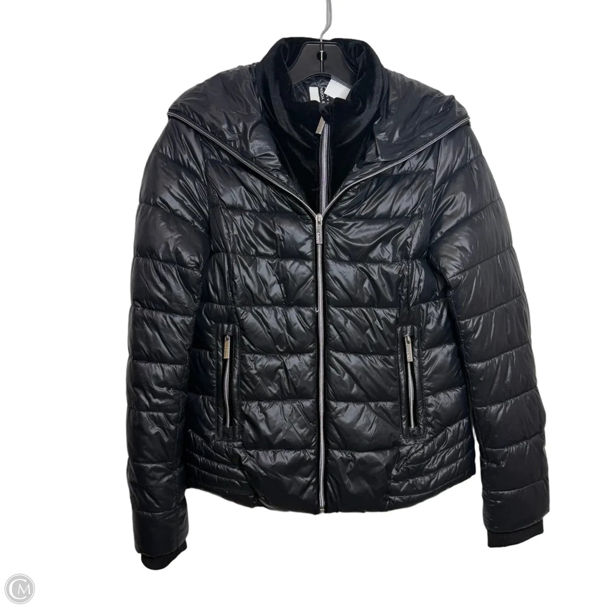 Jacket Puffer & Quilted By Marc New York In Black, Size: Xs