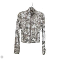 Athletic Jacket By Lululemon In Camouflage Print, Size: 4