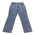Jeans Straight By Abercrombie And Fitch In Black Denim, Size:10