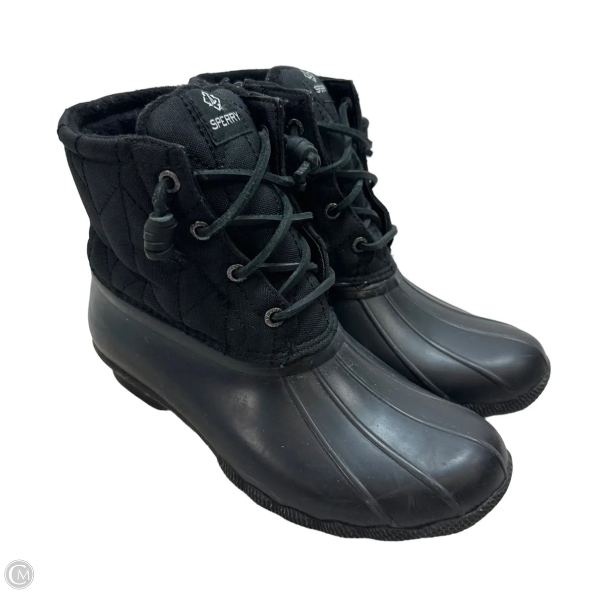 Boots Rain By Sperry In Black, Size: 7