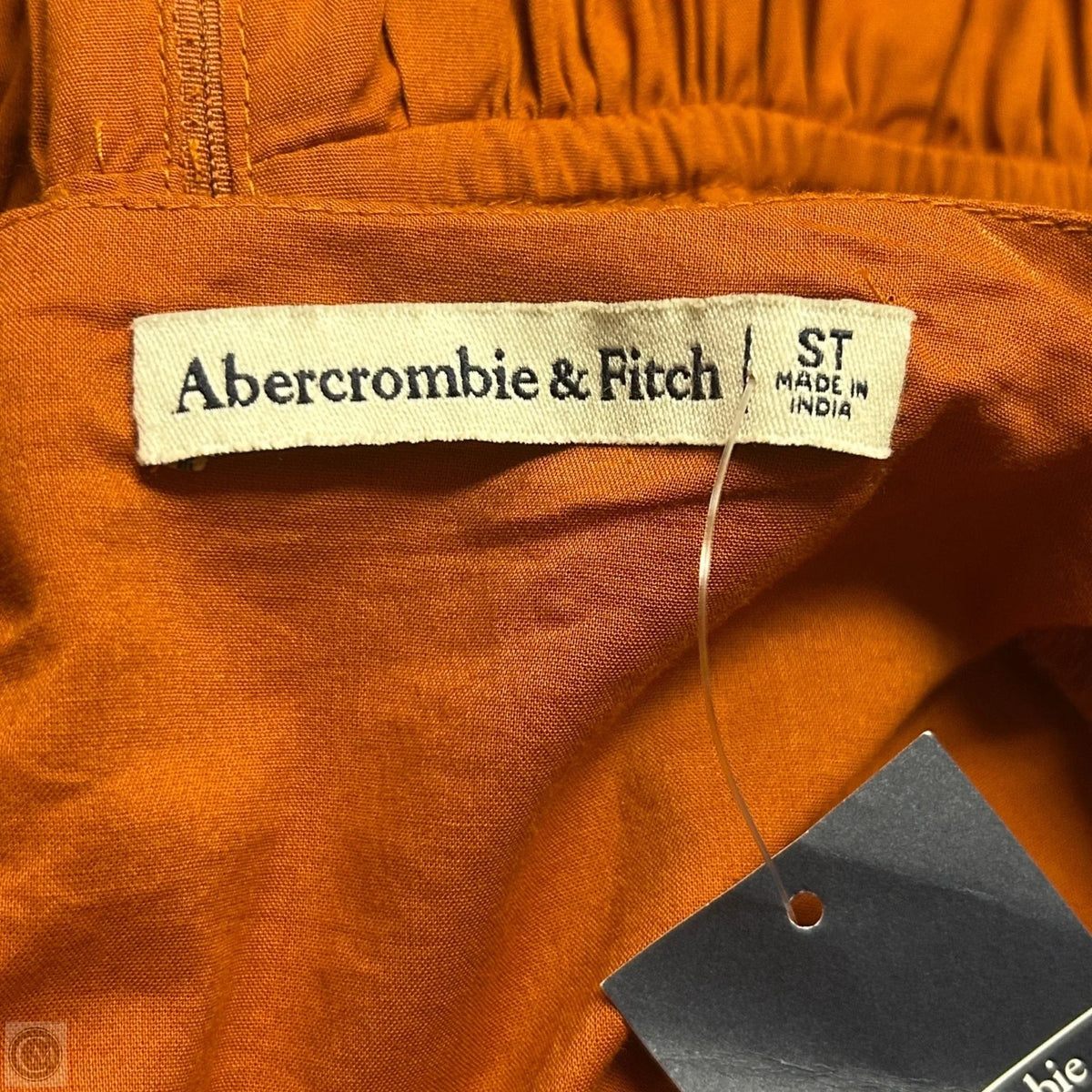 Dress Casual Short By Abercrombie And Fitch In Orange, Size: S