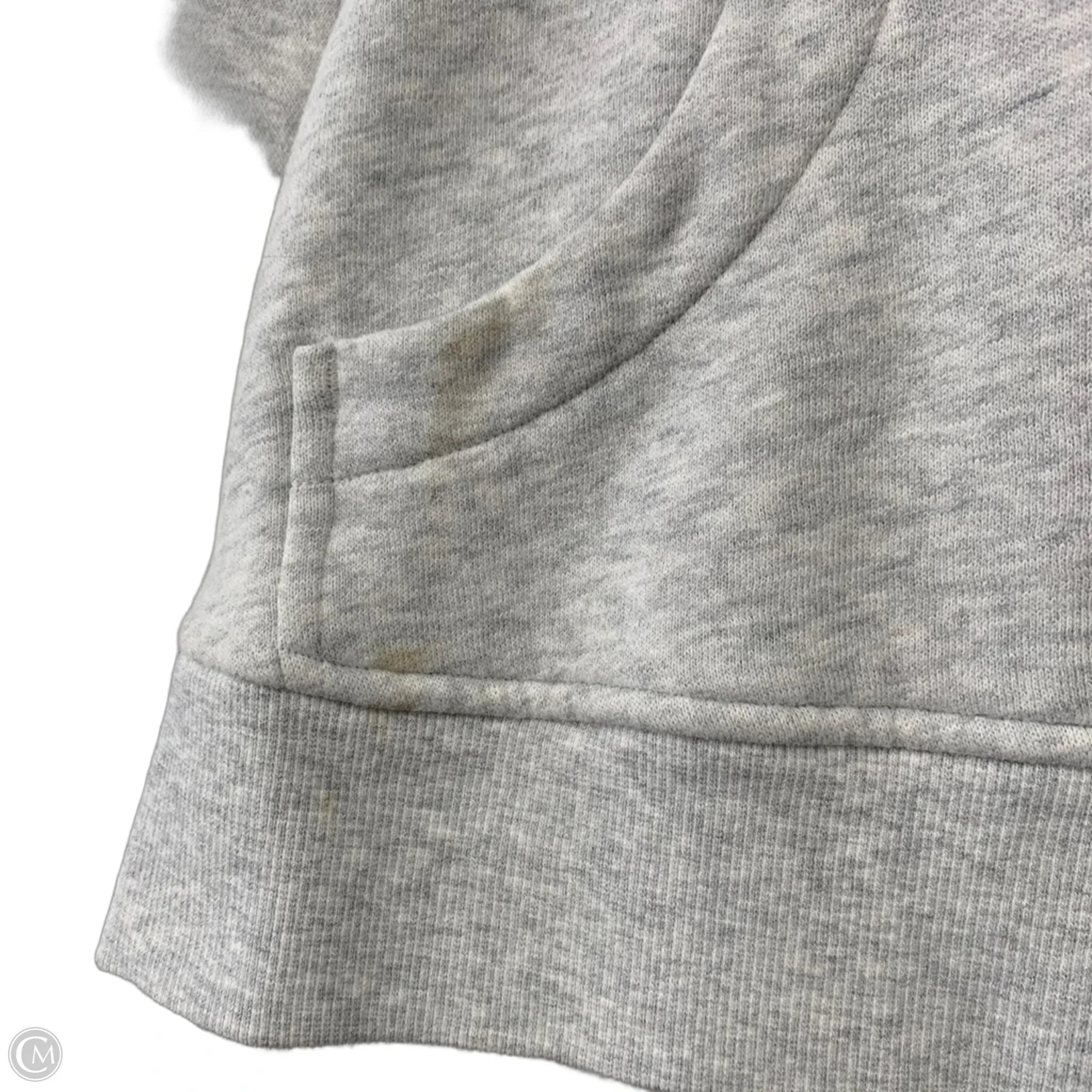 Sweatshirt Hoodie By Lululemon In Grey, Size: S