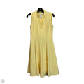 Dress Casual Short By Calvin Klein In Yellow, Size: 4