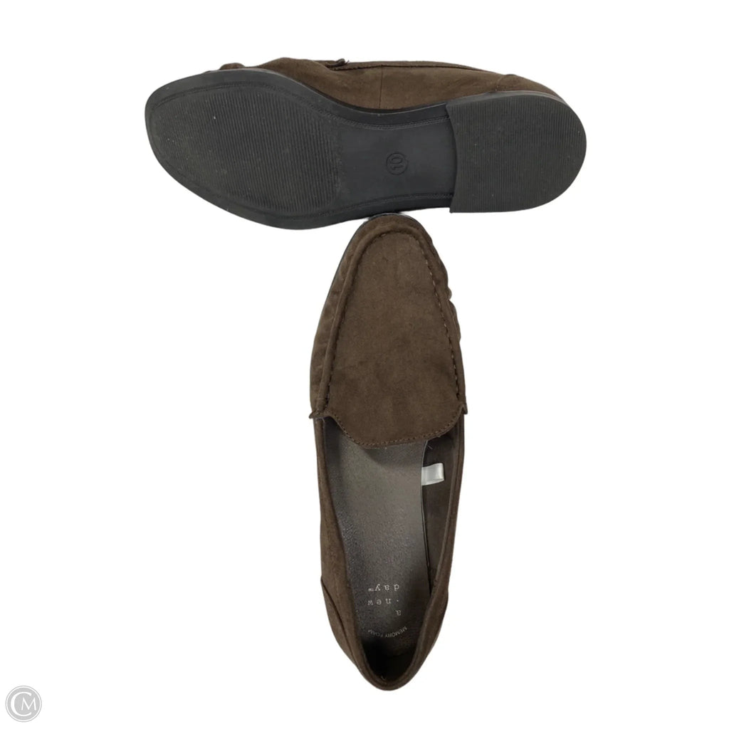 Shoes Flats By A New Day In Brown, Size: 10