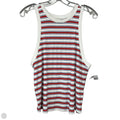 Top Sleeveless Basic By Maeve In Striped Pattern, Size: 1x