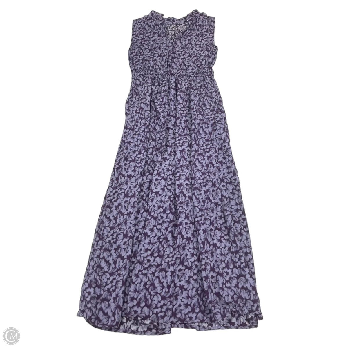 Dress Casual Midi By A New Day In Purple, Size: Xs