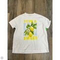Top Short Sleeve By Abercrombie And Fitch In White, Size: L