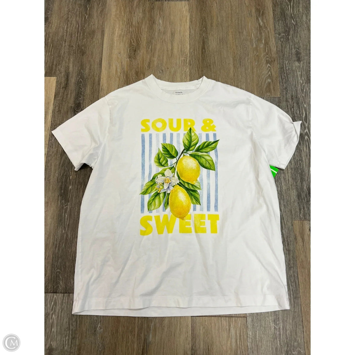 Top Short Sleeve By Abercrombie And Fitch In White, Size: L