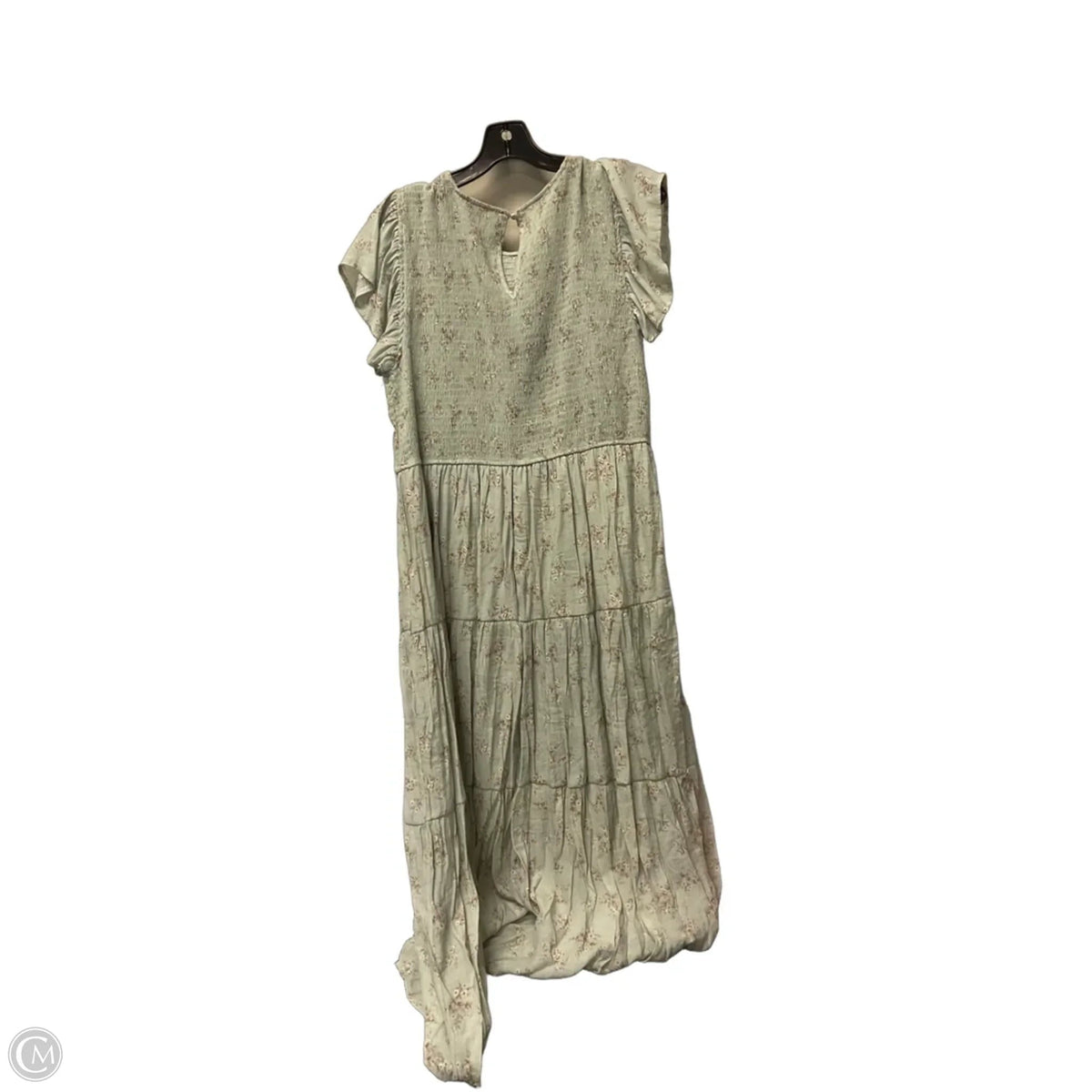 Dress Casual Maxi By Cmc In Green, Size: 2x