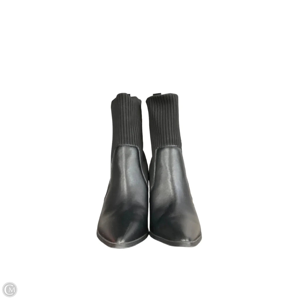 Boots Ankle Heels By Blondo In Black, Size: 9.5