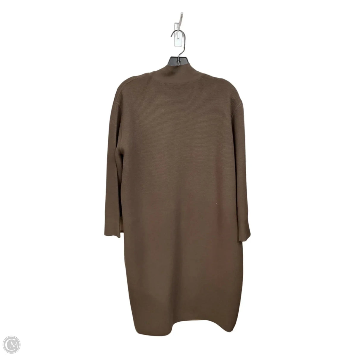 Sweater Cardigan By Clothes Mentor In Brown, Size: S