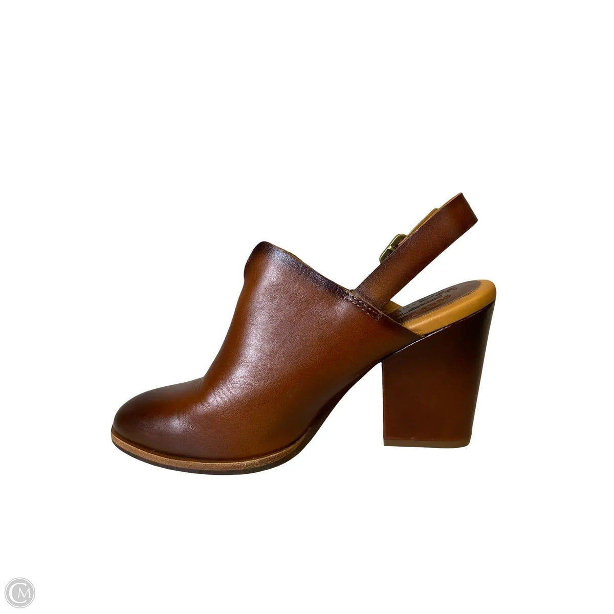 Shoes Heels Block By Kork Ease In Brown, Size: 7