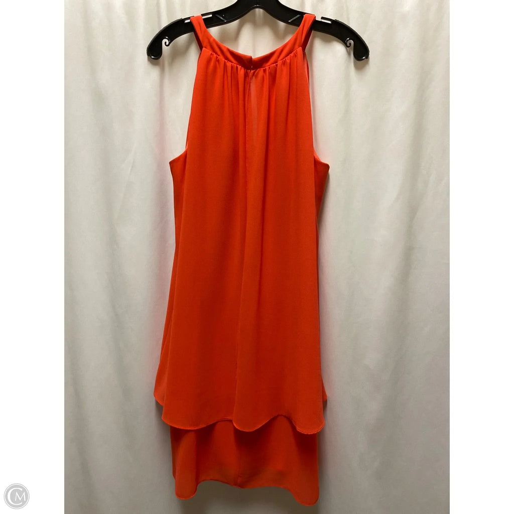 Dress Casual Midi By Jessica Howard In Orange, Size: L