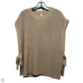 Vest Sweater By Wishlist In Tan, Size: M