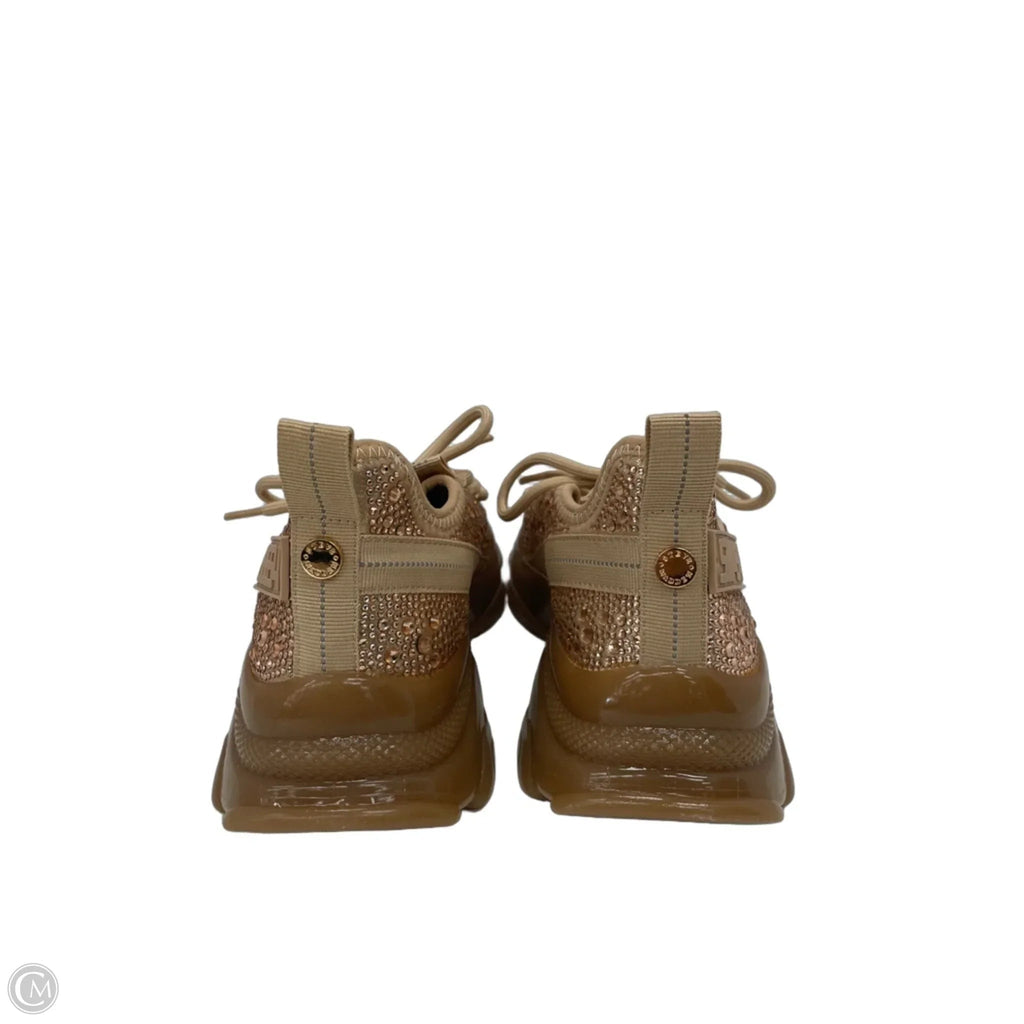 Shoes Sneakers By Steve Madden In Gold, Size: 7