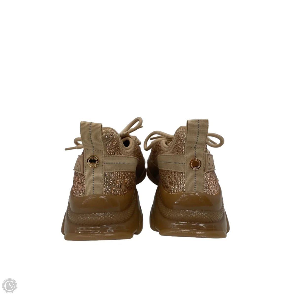 Shoes Sneakers By Steve Madden In Gold, Size: 7
