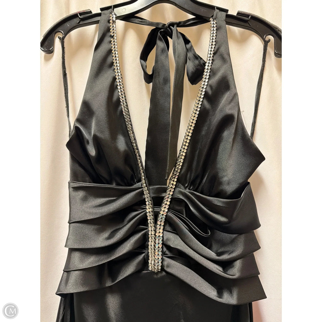 Dress Party Long By Clothes Mentor In Black, Size: M