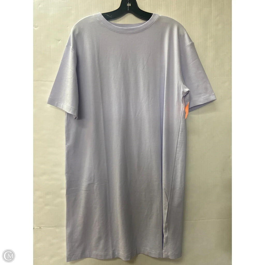 Dress Casual Midi By A New Day In Purple, Size: M