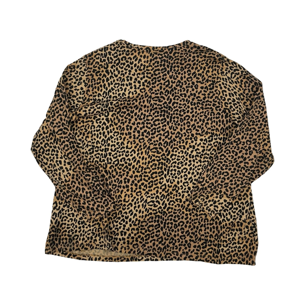 Top Ls By Lands End In Leopard Print, Size:3X