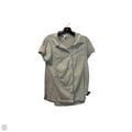 Top Short Sleeve By Lucky Brand In Tan, Size: S