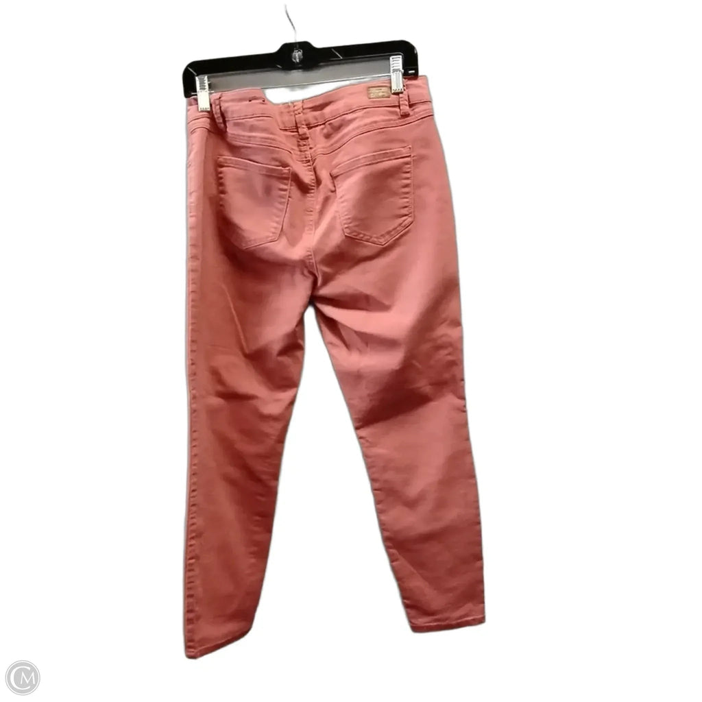 Jeans Skinny By Clothes Mentor In Orange, Size: 10