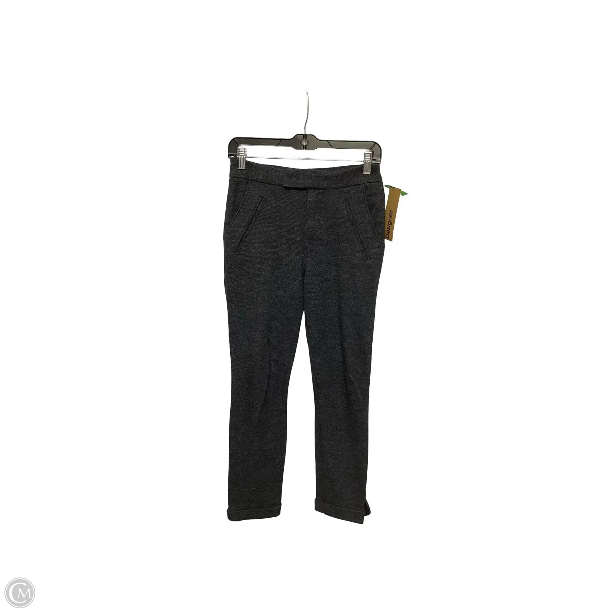 Designer Pants Dress By 7 For All Mankind In Grey, Size: 0