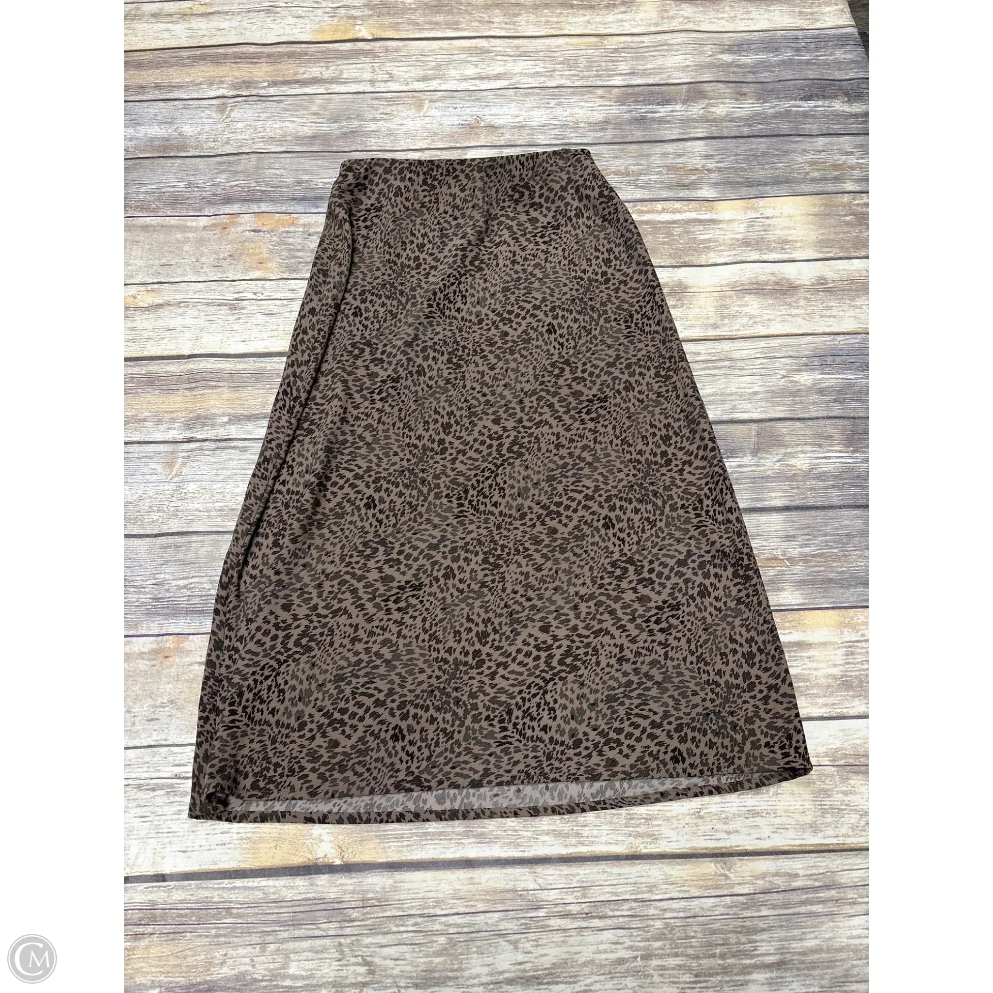 Skirt Midi By A New Day In Brown, Size: S